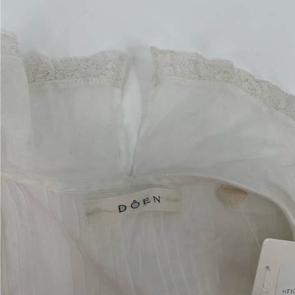Doen Women’s White Shirt size L - Picture 3 of 7